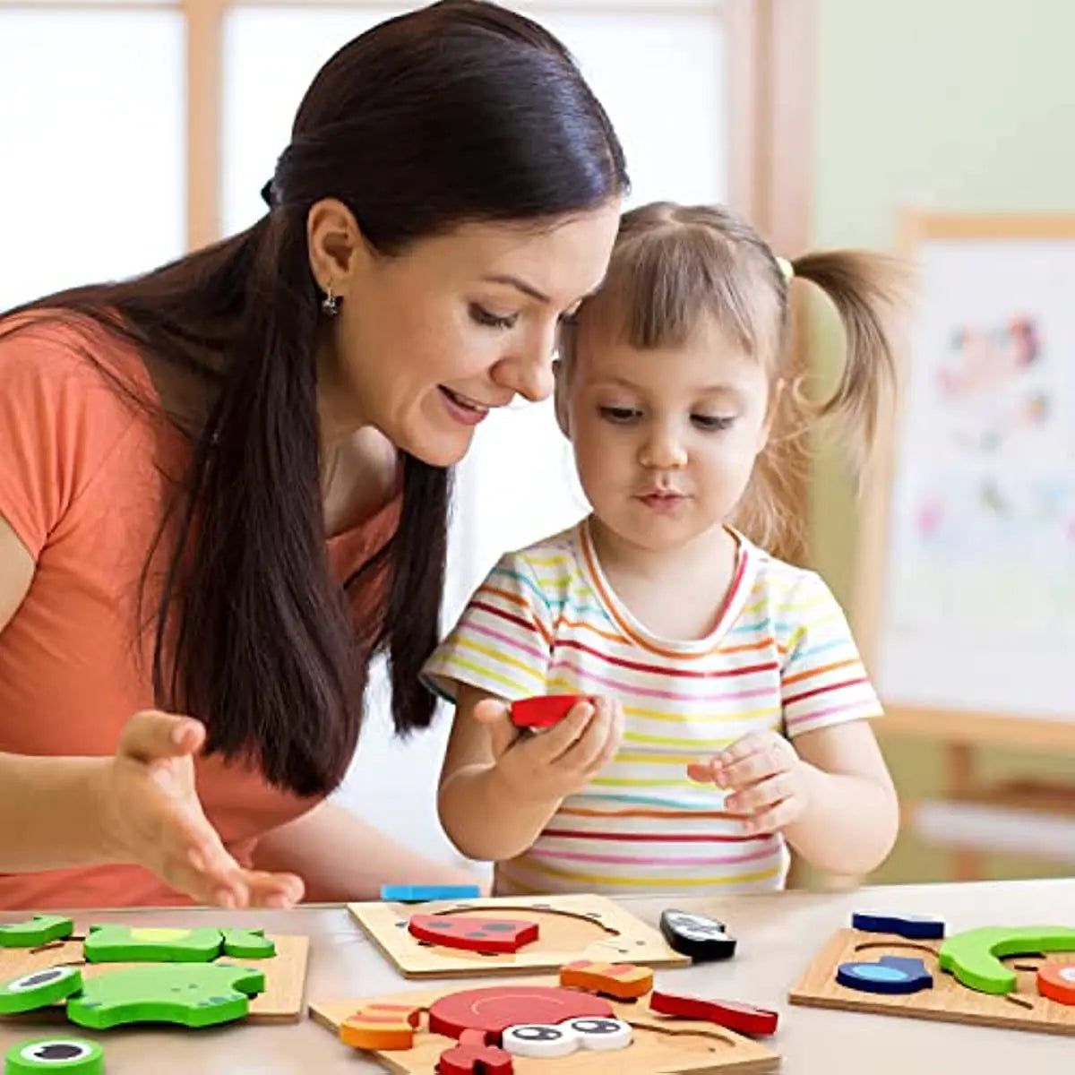 Montessori Wooden Puzzle