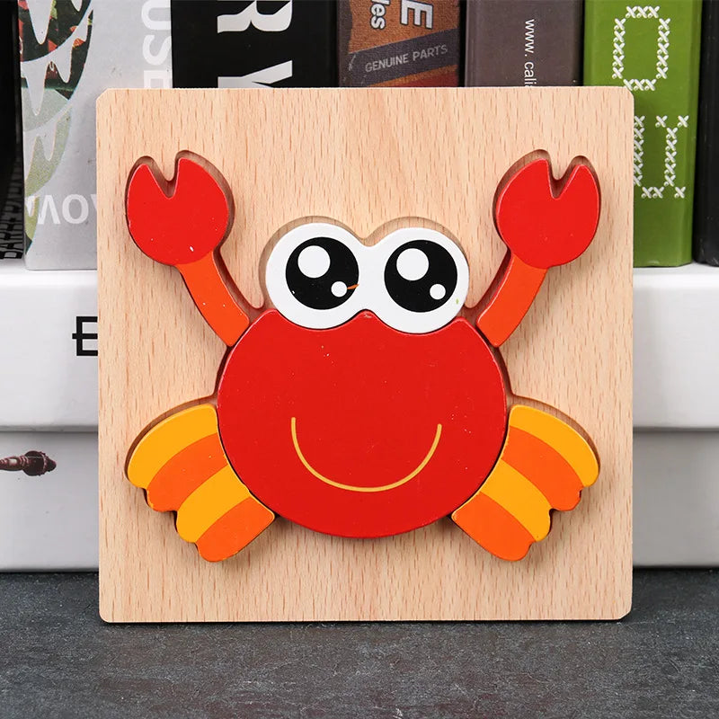 Montessori Wooden Puzzle