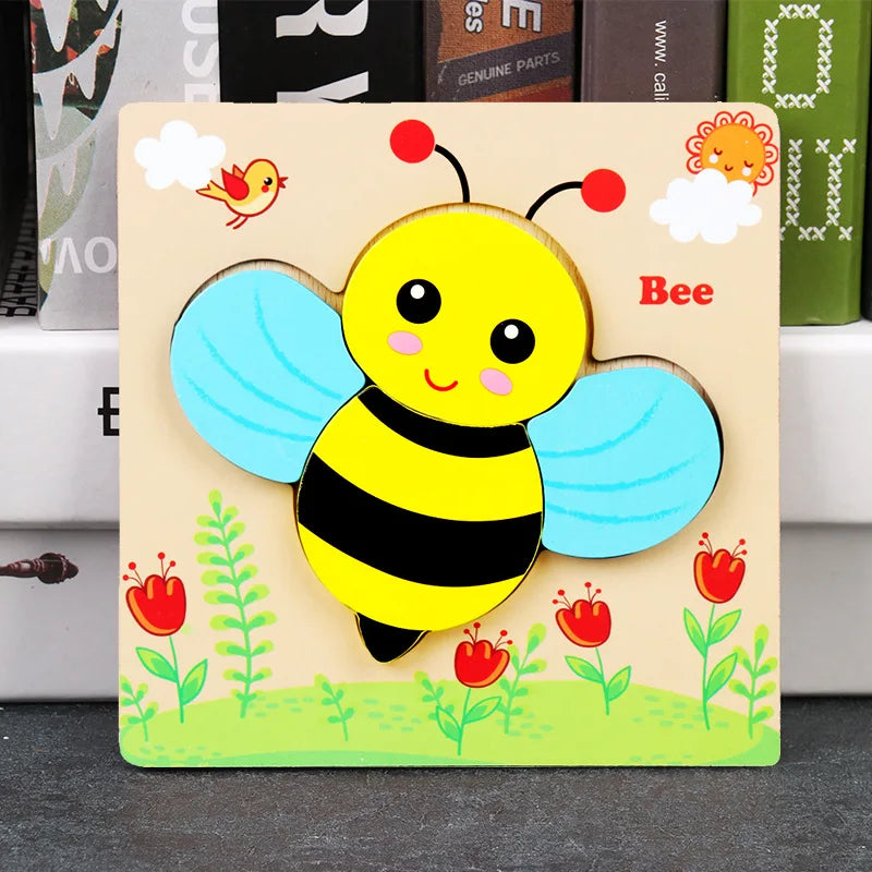 Montessori Wooden Puzzle